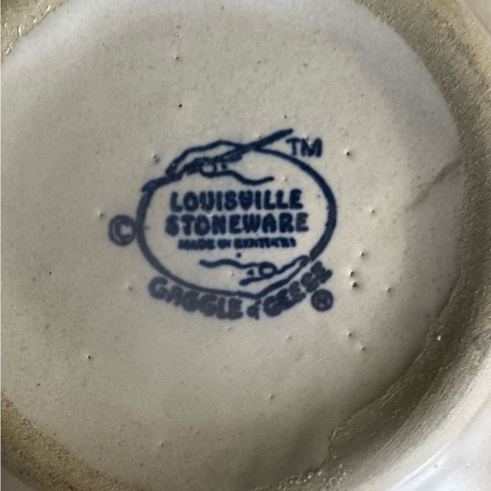 2 Louisville Stoneware mini plate #66 - Picture 7 of 8